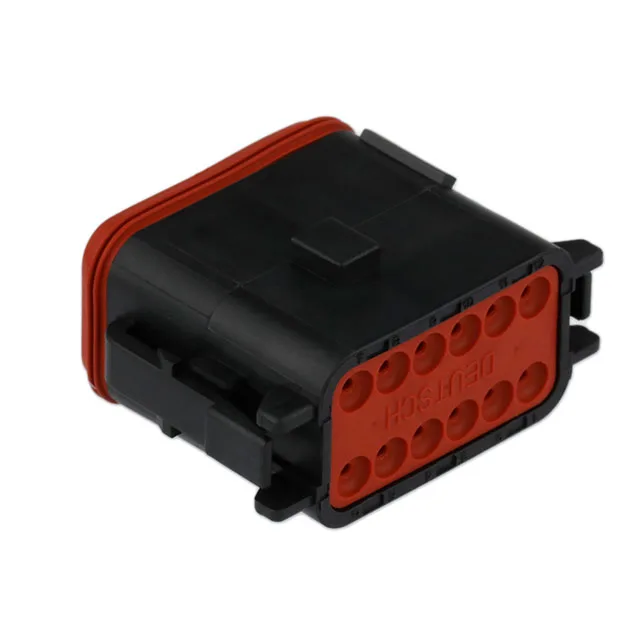 TE Connectivity Deutsch Connectors DT06-12SB-B016 — Connector Housings
