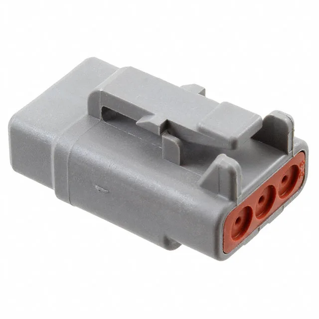 TE Connectivity Deutsch Connectors DTM06-3S — Connector Housings