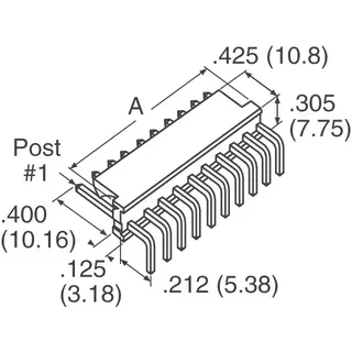 TE Connectivity AMP Connectors 640389-4