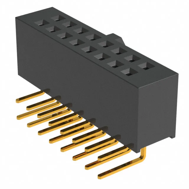 Sullins Connector Solutions SFH11-PBPC-D08-RA-BK — Female Socket Headers