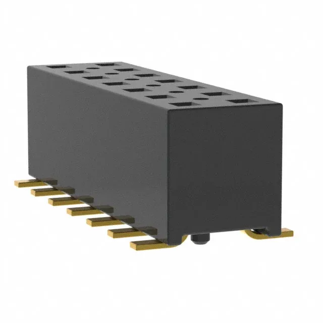 Samtec Inc. TLE-107-01-G-DV-A — Female Socket Headers