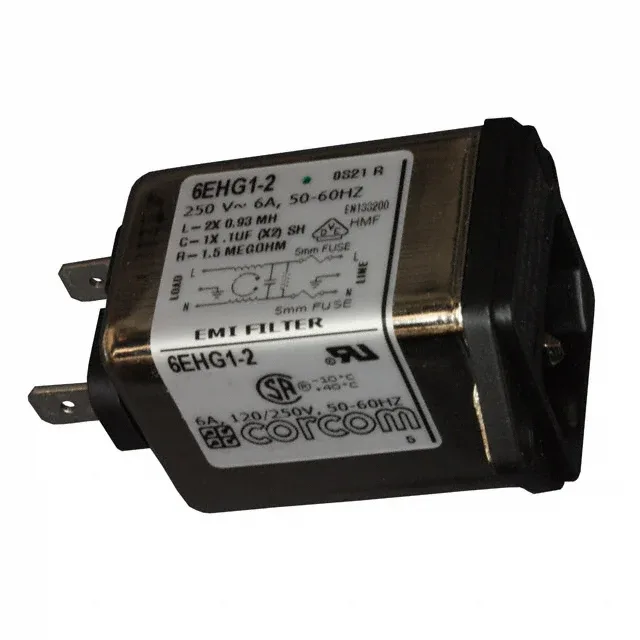 TE Connectivity Corcom Filters 6EHG1-2