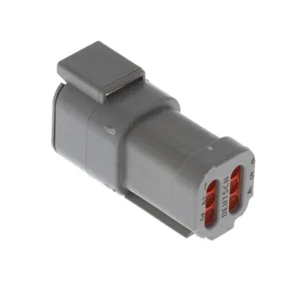 TE Connectivity Deutsch Connectors DTM04-6P-E003