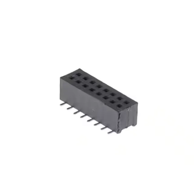 TE Connectivity AMP Connectors 1MM-R-D08-VS-00-F-TBP — Female Socket Headers