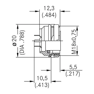 Amphenol C091 61G014 210 2