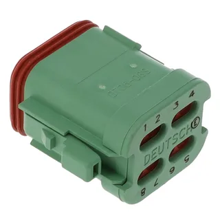 TE Connectivity Deutsch Connectors DT06-08SC-CE01