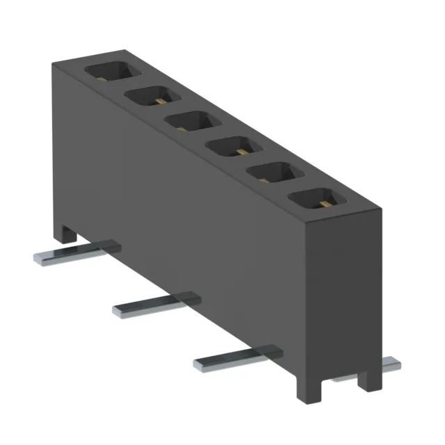 Samtec Inc. MMS-106-02-L-SV-P-TR — Female Socket Headers