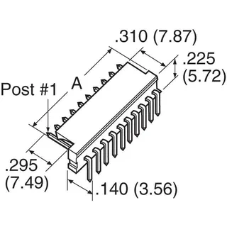 TE Connectivity AMP Connectors 1-640455-0