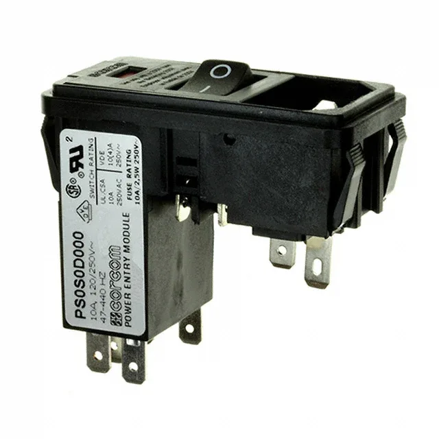 PS0S0D000 — TE Connectivity Corcom Filters product photo