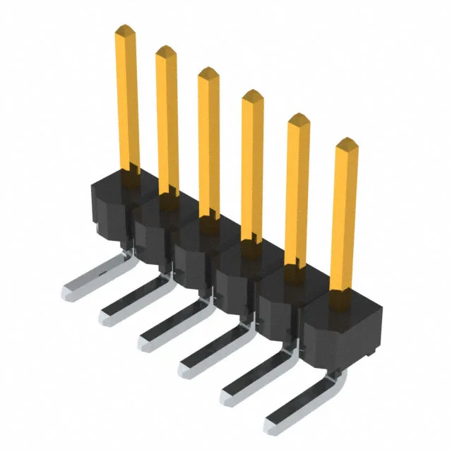 Samtec Inc. TSW-106-25-S-S-RA — Pin Headers