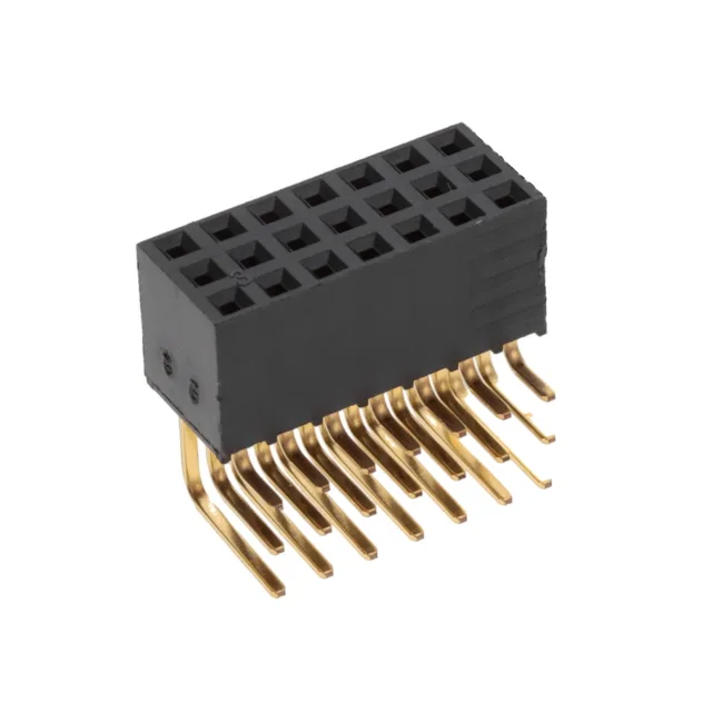Samtec Inc. SSW-107-02-G-T-RA — Female Socket Headers