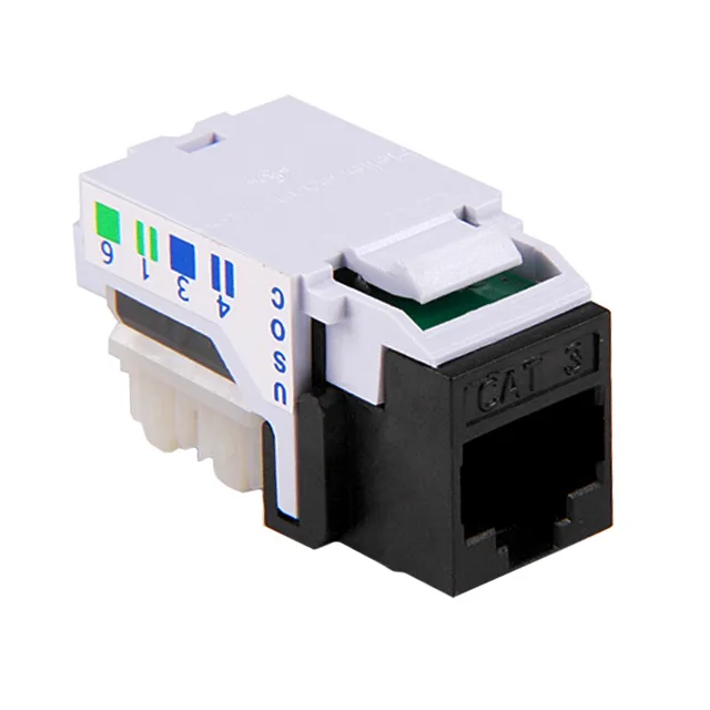 HellermannTyton RJ11FC3-BLK