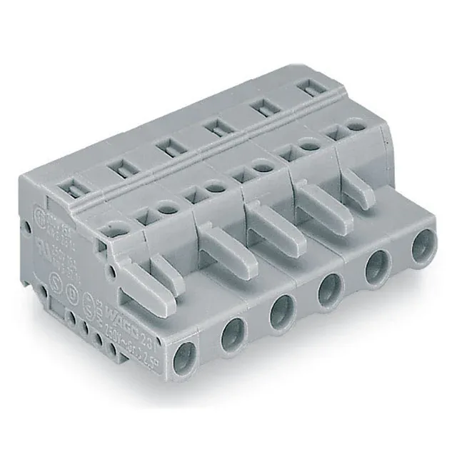 WAGO Corporation 231-206/026-000 — Header Plugs & Sockets
