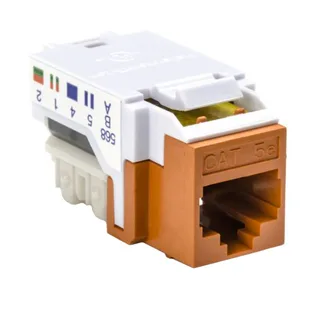 HellermannTyton RJ45FC5E-ORN