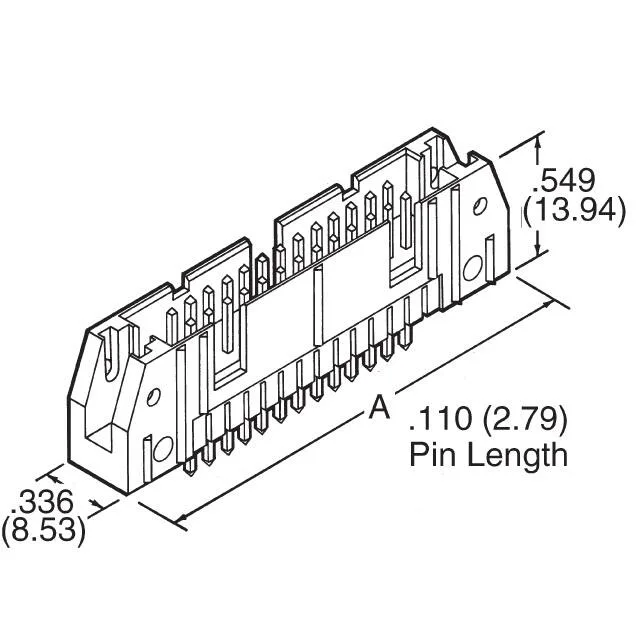 TE Connectivity AMP Connectors 102156-4