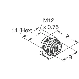 Hirose Electric Co Ltd HR25A-7R-8SA