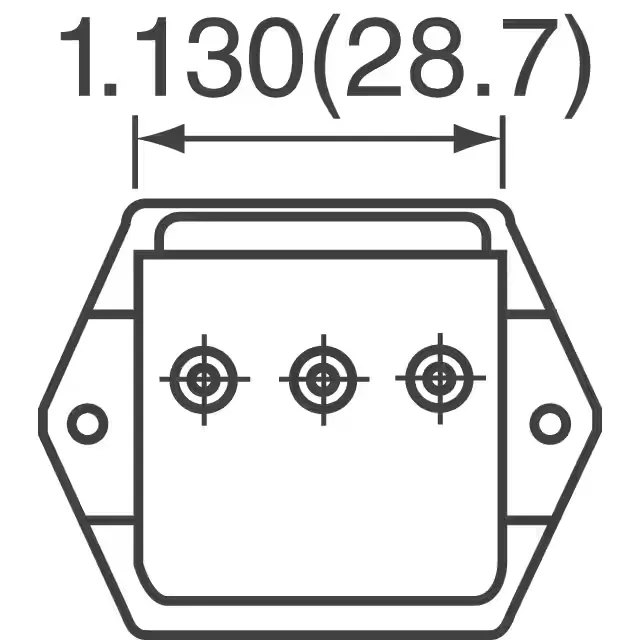 TE Connectivity Corcom Filters 6EGG8-1