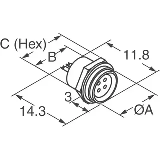 Hirose Electric Co Ltd HR25A-9R-12S