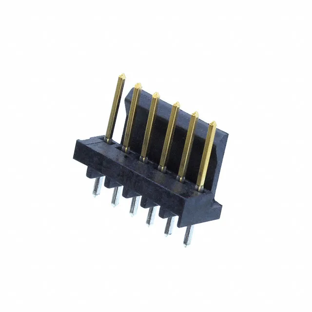 TE Connectivity AMP Connectors 647116-6 — Pin Headers, Sockets & Housings
