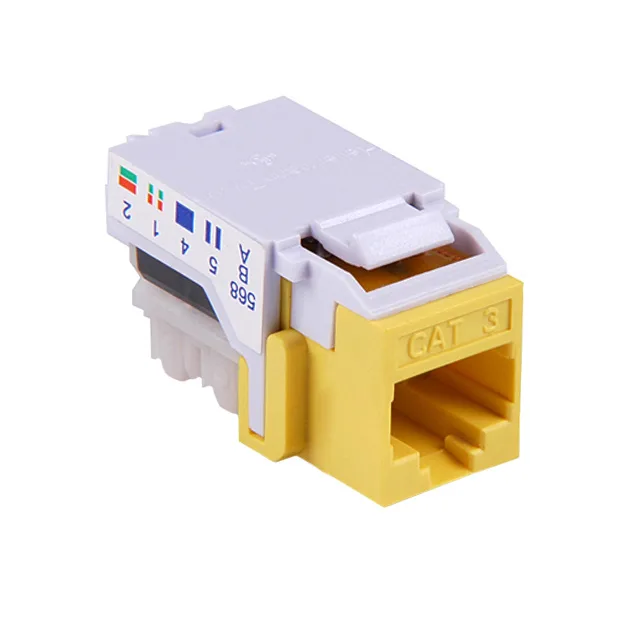 HellermannTyton RJ11FC3-YEL — Modular / RJ Connectors