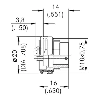 Amphenol C091 31C014 100 2