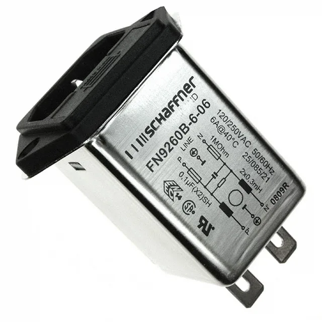 FN9260B-6-06 — Schaffner EMC Inc. product photo