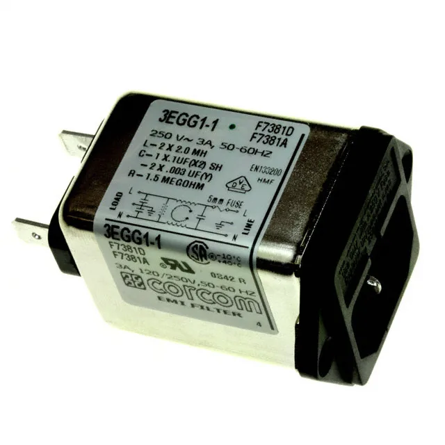 TE Connectivity Corcom Filters 3EGG1-1