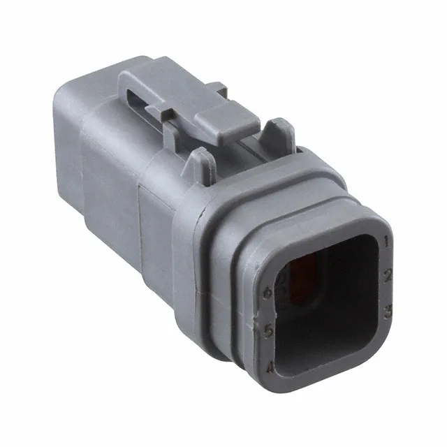 TE Connectivity Deutsch Connectors DTM06-6S-E007 — Connector Housings