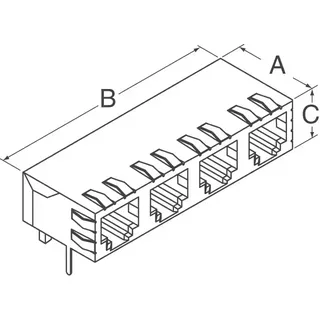 Bel Fuse Inc. 0826-1X2T-23-F